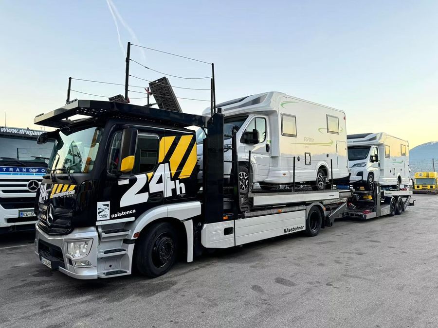 Mercedes Benz Actros za dvonivojski prevoz vozil